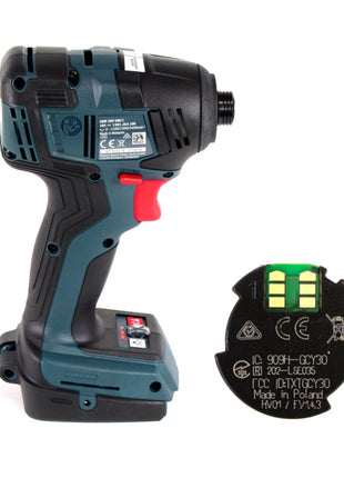 Bosch GDR 18V-200 C Akku Drehschlagschrauber 1/4" 18V 200Nm + 1x Akku 6,0Ah + Ladegerät + Connect Modul in L-Boxx - Toolbrothers