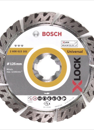 Bosch Diamant Trennscheibe X-LOCK 125 x 22,23mm Best for Universal ( 2608615161 ) - Toolbrothers