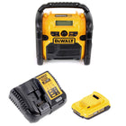 DeWalt DCR 020 D1 Akku Baustellenradio DAB+ + 1x Akku 2,0Ah + Ladegerät - Toolbrothers