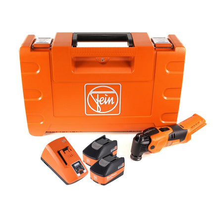 FEIN AFMM 18 QSL Akku Oszillierer MultiMaster 18V ( 71292262000 ) Set im Koffer mit 2x 5,2 Ah High Power Akku und Lader - Toolbrothers