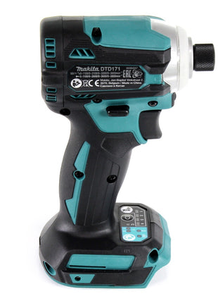 Makita DTD 171 RF1 Akku Schlagschrauber 18 V 180 Nm 1/4" Brushless + 1x Akku 3,0 Ah + Ladegerät - Toolbrothers