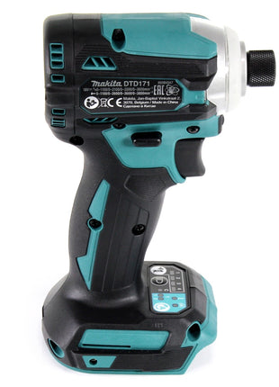 Makita DTD 171 RM1 Akku Schlagschrauber 18 V 180 Nm 1/4" Brushless + 1x Akku 4,0 Ah + Ladegerät - Toolbrothers