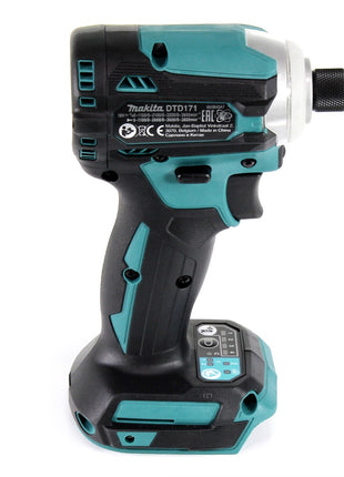 Makita DTD 171 RT1 Akku Schlagschrauber 18 V 180 Nm 1/4" Brushless + 1x Akku 5,0 Ah + Ladegerät - Toolbrothers