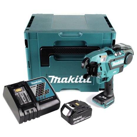 Makita DTR 180 RM1J Akku Bewehrungsverbinder 18 V Brushless für 0,8mm Bindedraht im Makpac + 1x 4,0Ah Akku + Ladegerät - Toolbrothers