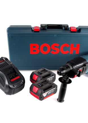 Bosch GBH 18V-26 D Akku Bohrhammer 18V 2,5J SDS-Plus im Handwerkerkoffer + 2x 3,0Ah Akku + Ladegerät - Toolbrothers