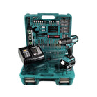 Makita DHP 483 SFTK Akku Schlagbohrschrauber 18 V 40Nm Brushless + 1x Akku 3,0Ah + Ladegerät + 101tlg. Werkzeugset im Koffer - Toolbrothers