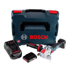 Bosch GWX 18V-10 C Akku Winkelschleifer 18V 125mm brushless X-LOCK + 1x Akku 2,0Ah + Ladegerät + L-BOXX - Toolbrothers