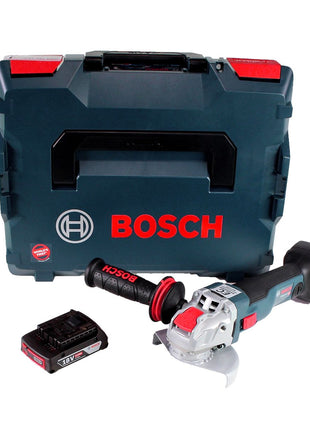 Bosch GWX 18V-10 C Akku Winkelschleifer 18V 125mm brushless X-LOCK + 1x Akku 2,0Ah + L-BOXX - ohne Ladegerät - Toolbrothers