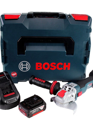 Bosch GWX 18V-10 C Akku Winkelschleifer 18V 125mm brushless X-LOCK + 1x Akku 3,0Ah + Ladegerät + L-BOXX - Toolbrothers