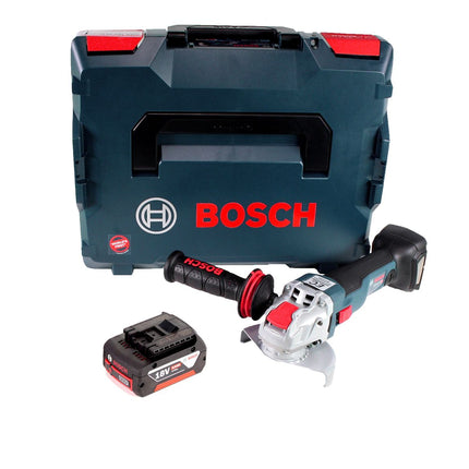 Bosch GWX 18V-10 C Akku Winkelschleifer 18V 125mm brushless X-LOCK + 1x Akku 5,0 Ah + L-BOXX - ohne Ladegerät - Toolbrothers