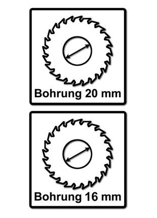 Bosch Kreissägeblatt Standard for Wood 165 x 1,5 x 20 / 16 mm 36 Zähne ( 2608837686 ) - Toolbrothers