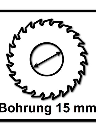 Bosch Kreissägeblatt Standard for Multimaterial 85 x 1,5 x 15 mm 30 Zähne ( 2608837752 ) - Toolbrothers