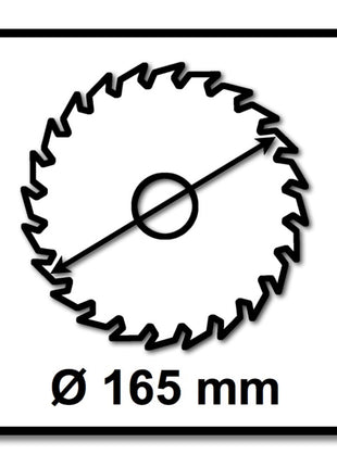 Bosch Kreissägeblatt Standard for Aluminium 165 x 1,3 x 20 mm 54 Zähne ( 2608837763 ) - Toolbrothers