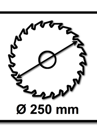 Bosch Kreissägeblatt Expert for Wood 250 x 1,6 x 30 mm 48 Zähne für Holz ( 2608644523 ) - Toolbrothers