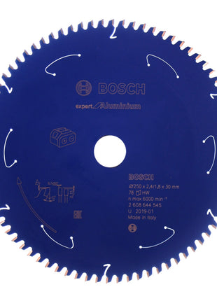 Bosch Kreissägeblatt Expert for Aluminium 250x1,8x30mm 78 Zähne ( 2608644545 ) - Toolbrothers