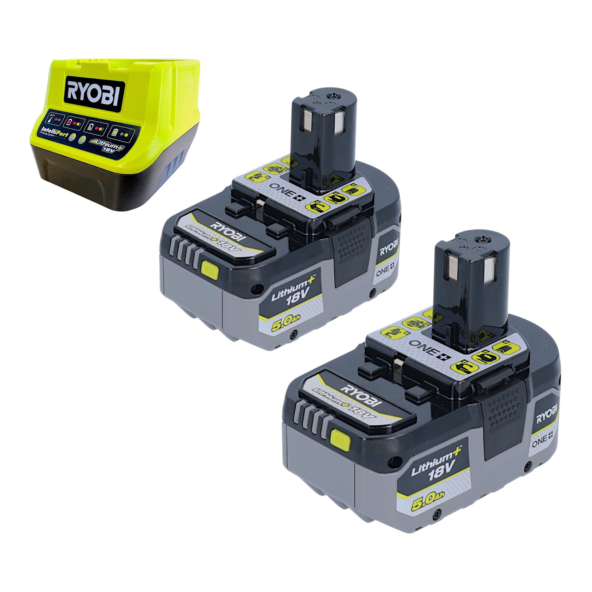 RYOBI RY18EGA 0 Akku Rasenkantenschneider 18 V 38 mm 2x Akku 5 0 Ah Ladegeraet 2 - toolbrothers