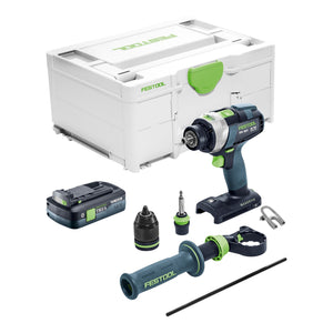 Festool TPC 18/4-Basic Akku Schlagbohrschrauber 18 V 75 Nm Brushless + 1x Akku 4,0 Ah + Systainer - ohne Ladegerät