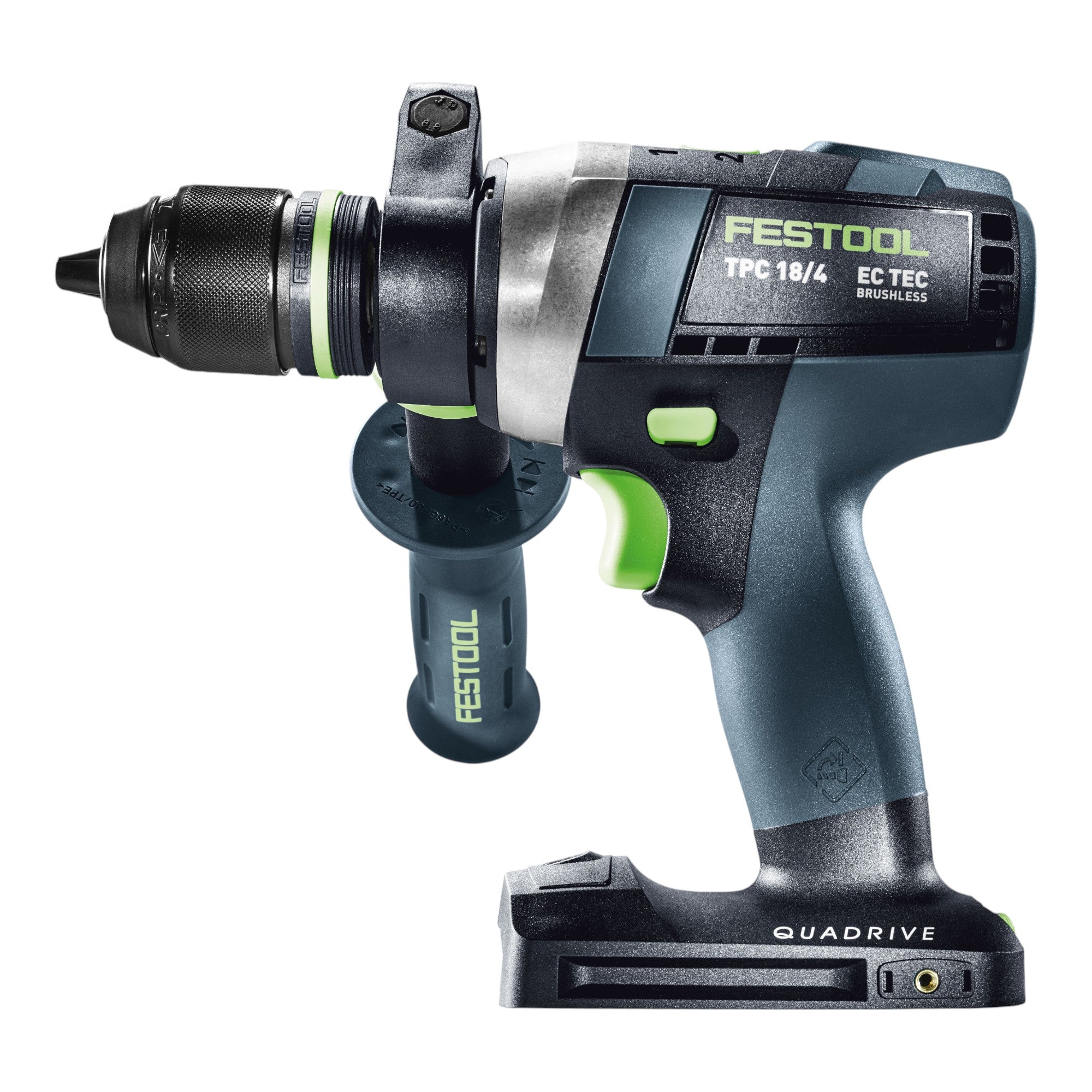 Festool TPC 18 4 Basic Set Akku Schlagbohrschrauber 18 V 75 Nm Brushless 1x Akku 4 0 Ah Ladegeraet Systainer 4 - toolbrothers