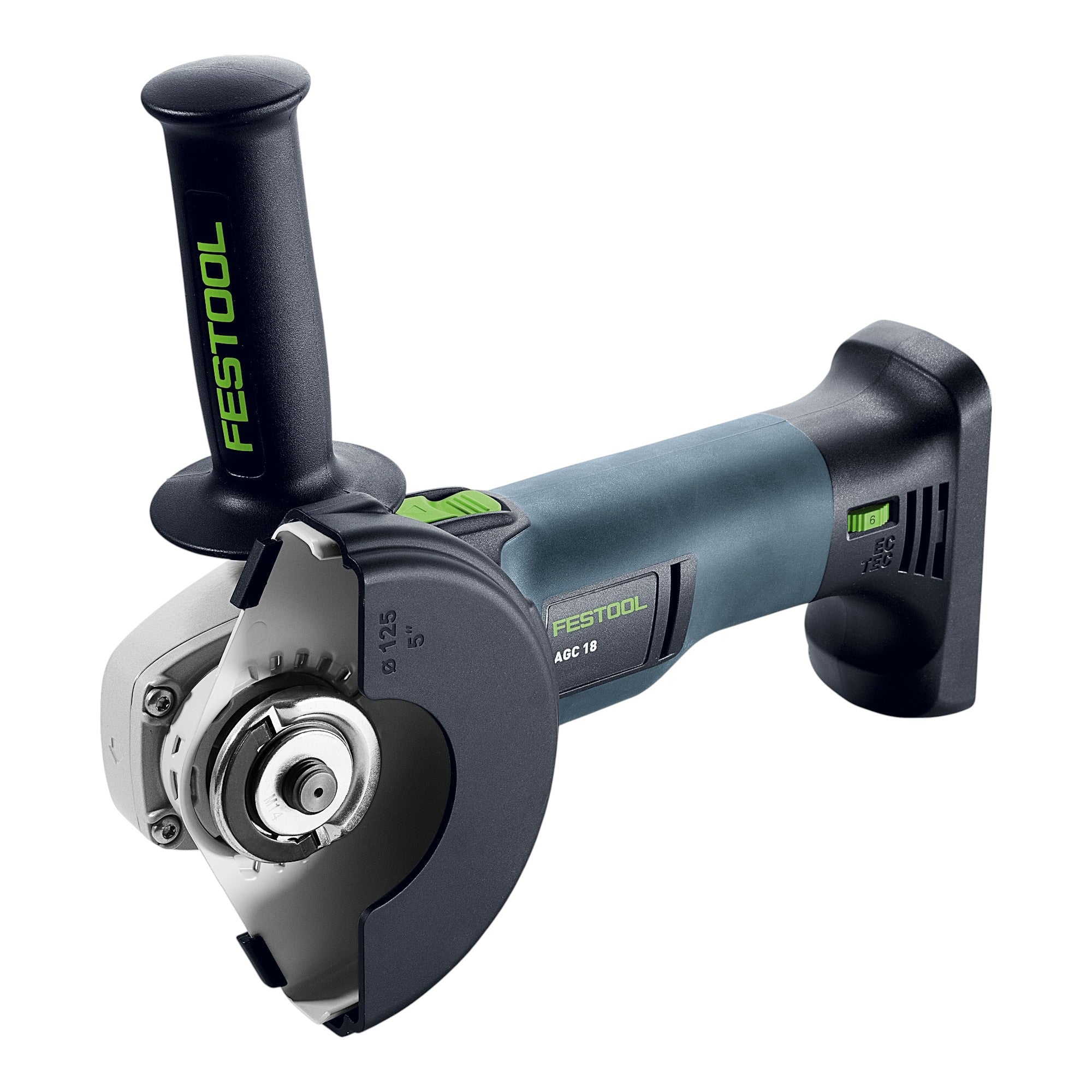 Festool AGC 18 125 EB Basic Akku Winkelschleifer 18 V 125 mm Brushless 2x Akku 4 0 Ah Schnellladegeraet Systainer 1 - toolbrothers