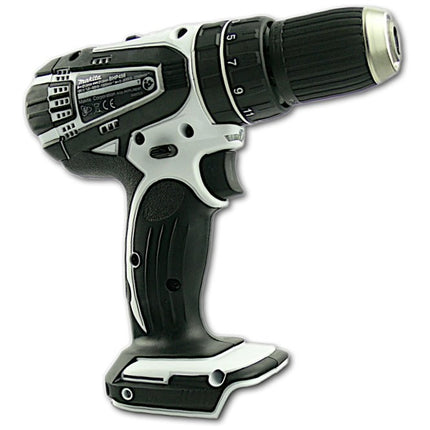 Makita BHP 456 18 V Li-Ion Akku Schlagbohrschrauber Weiß Solo - nur das Gerät + 1x Dinotech Akku 3,0 Ah - Toolbrothers