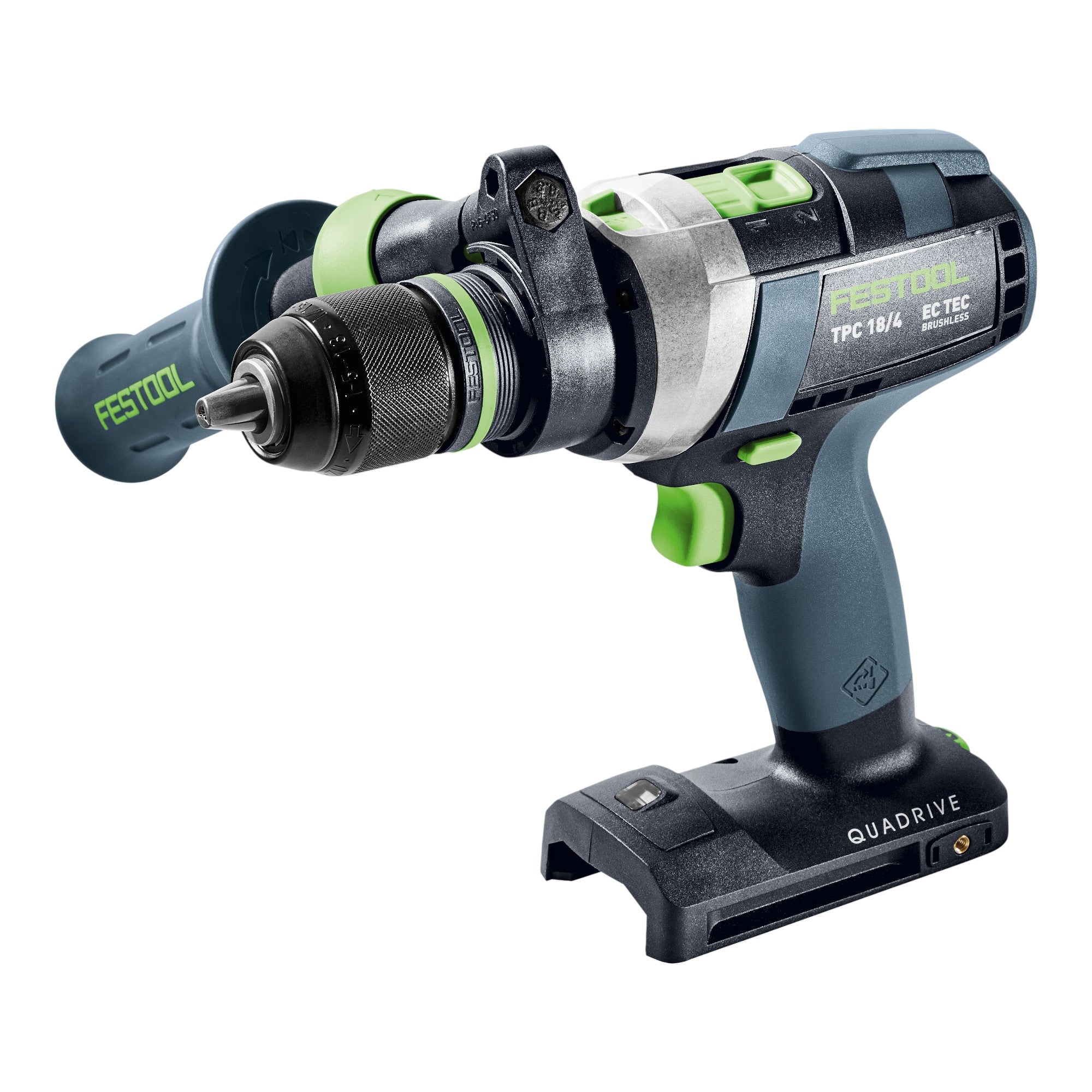 Festool TPC 18 4 Basic Akku Schlagbohrschrauber 18 V 75 Nm Brushless 2x Akku 8 0 Ah Schnellladegeraet Systainer 1 - toolbrothers