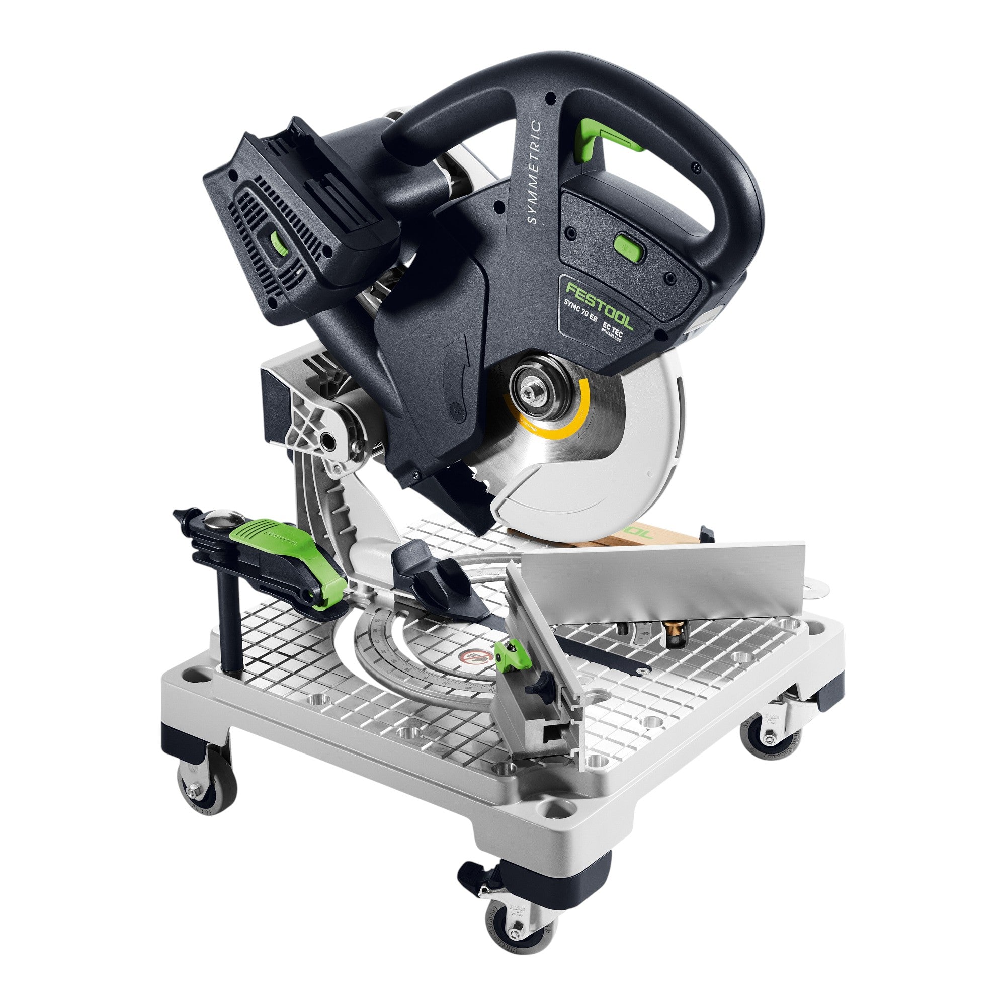 Festool SYMC 70 EB Basic Akku Leistensaege 36 V 2 x 18 V 216 mm 2x Akku 8 0 Ah Systainer ohne Ladegeraet 1 - toolbrothers