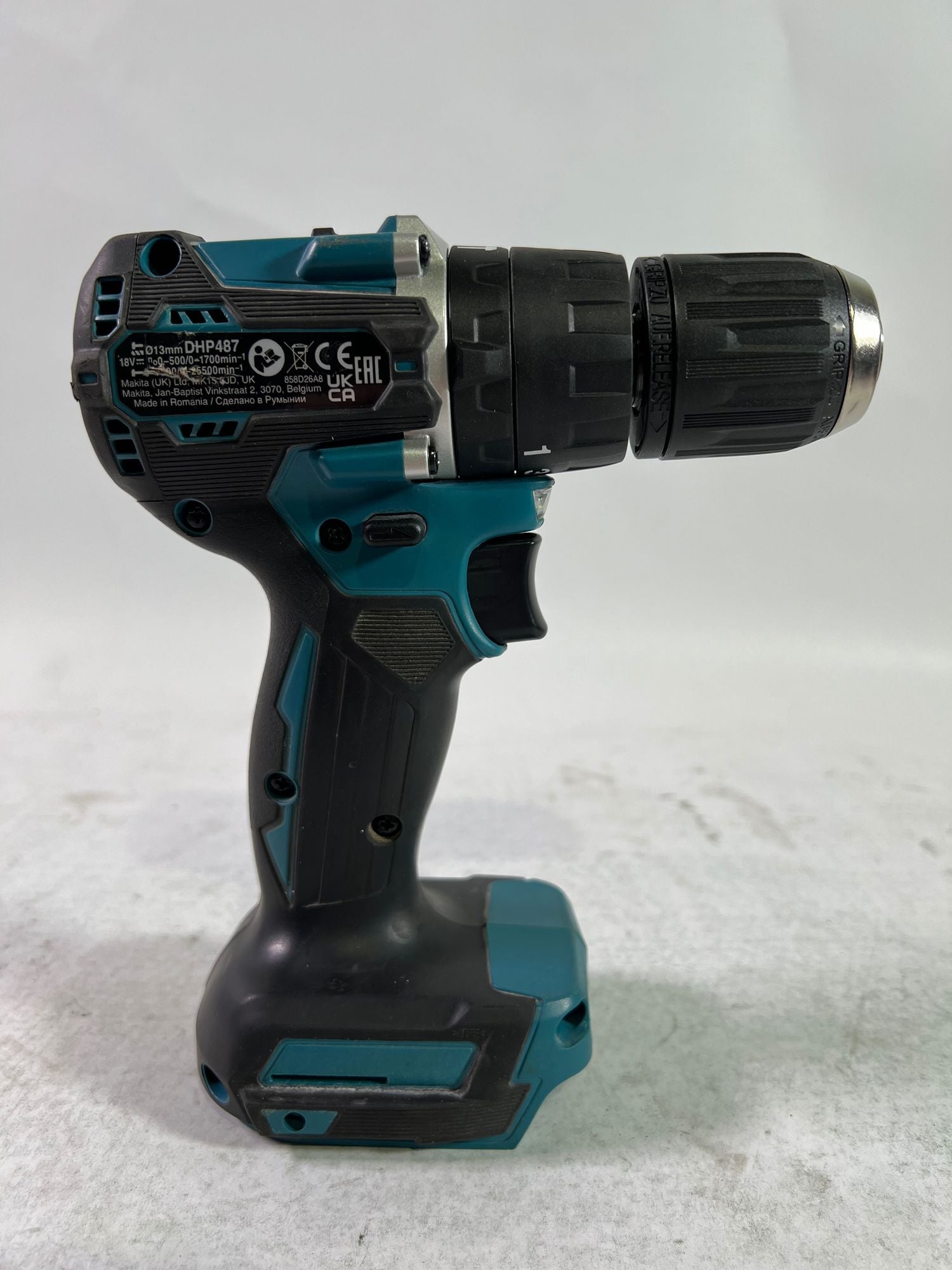 Makita DHP 487 Z Akku Schlagbohrschrauber 18 V 40 Nm Brushless Solo ohne Akku ohne Ladegeraet Reparaturgeraet 2 - toolbrothers