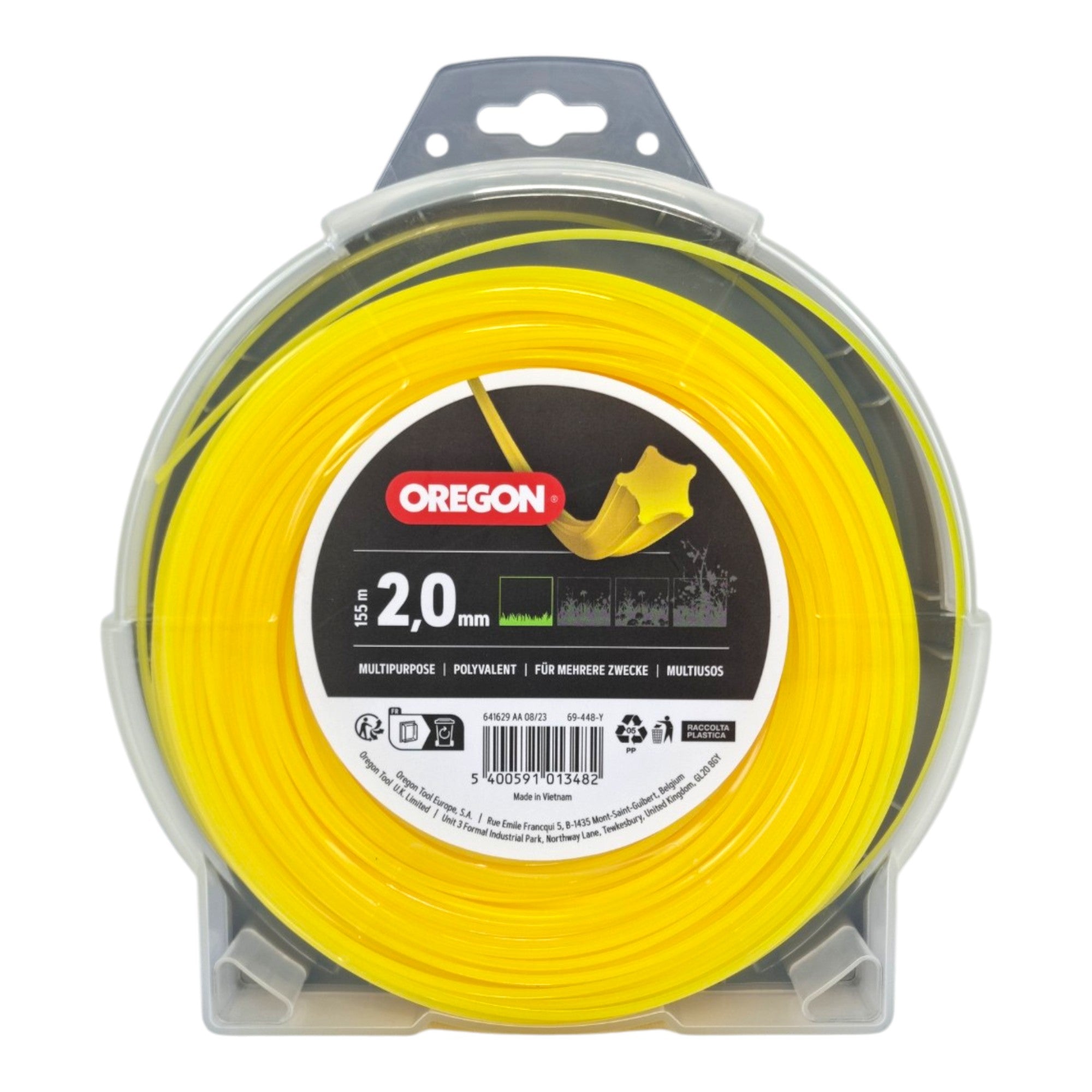 Oregon Freischneiderfaden Gelb Starline 2 0 mm 155 Meter 69 448 Y  0 - toolbrothers
