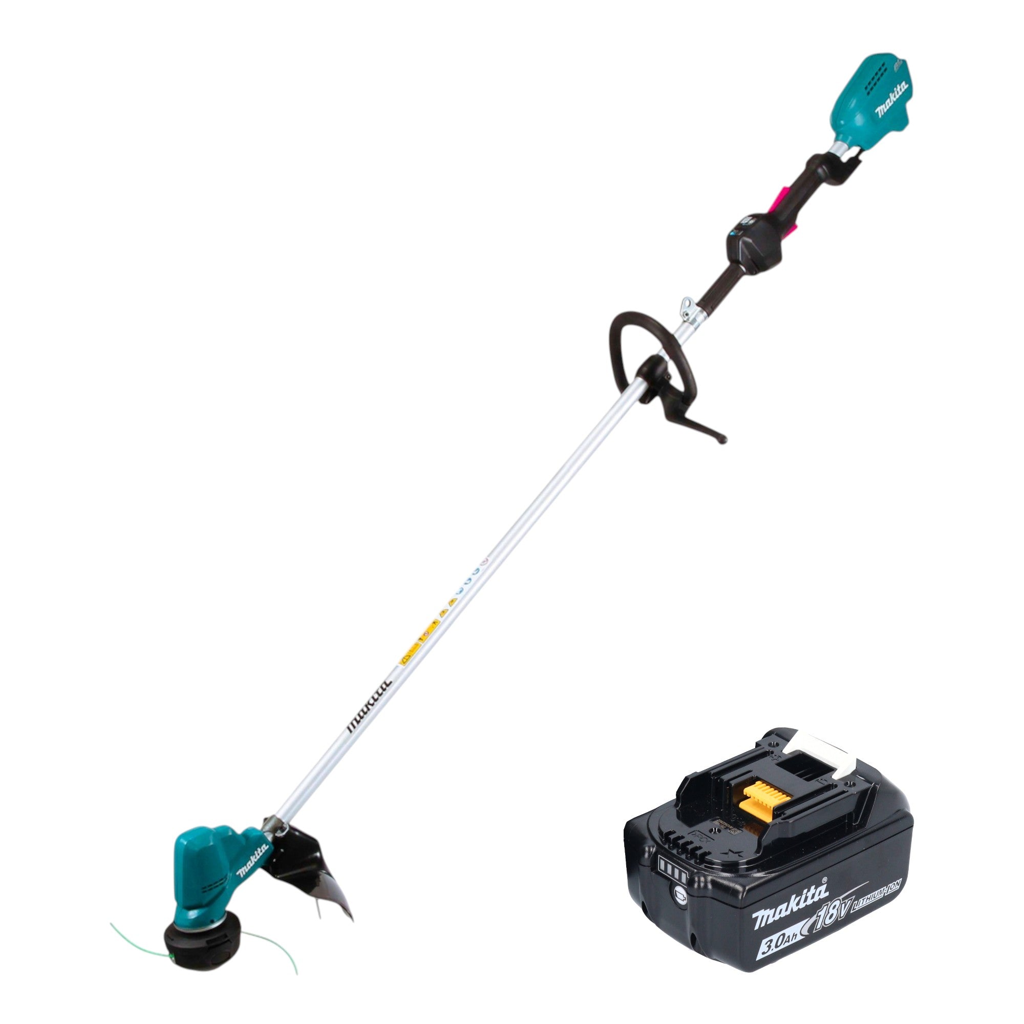 Makita DUR 190 LFX9 Akku Rasentrimmer 18 V 300 mm Brushless 1x Akku 3 0 Ah ohne Ladegeraet 0 - toolbrothers