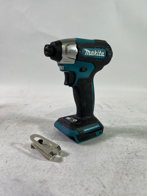 Makita DTD 157 Z Akku Schlagschrauber 18 V 140 Nm 1/4" Brushless Solo - ohne Akku, ohne Ladegerät - Reparaturgerät