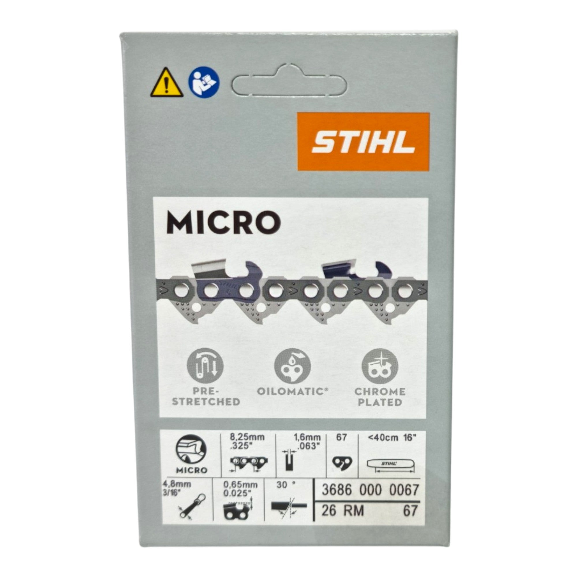 Stihl 325 Rapid Micro RM Saegekette 40 cm 325 1 6 mm 67 TG 36860000067  1 - toolbrothers