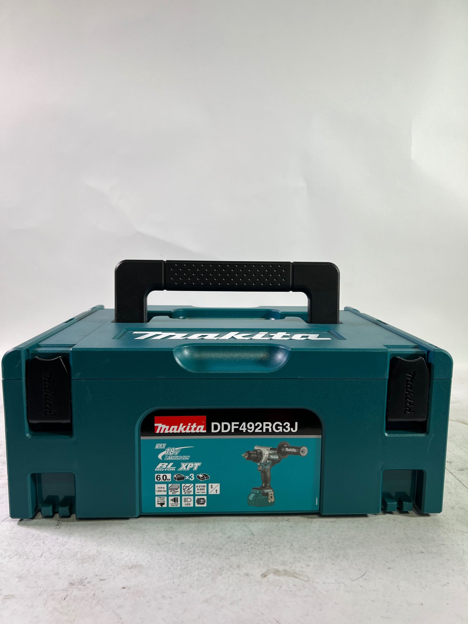 Makita MAKPAC 2 Systemkoffer 821550 0 395 x 295 x 157 mm ohne Einlage Beschaedigt 0 - toolbrothers