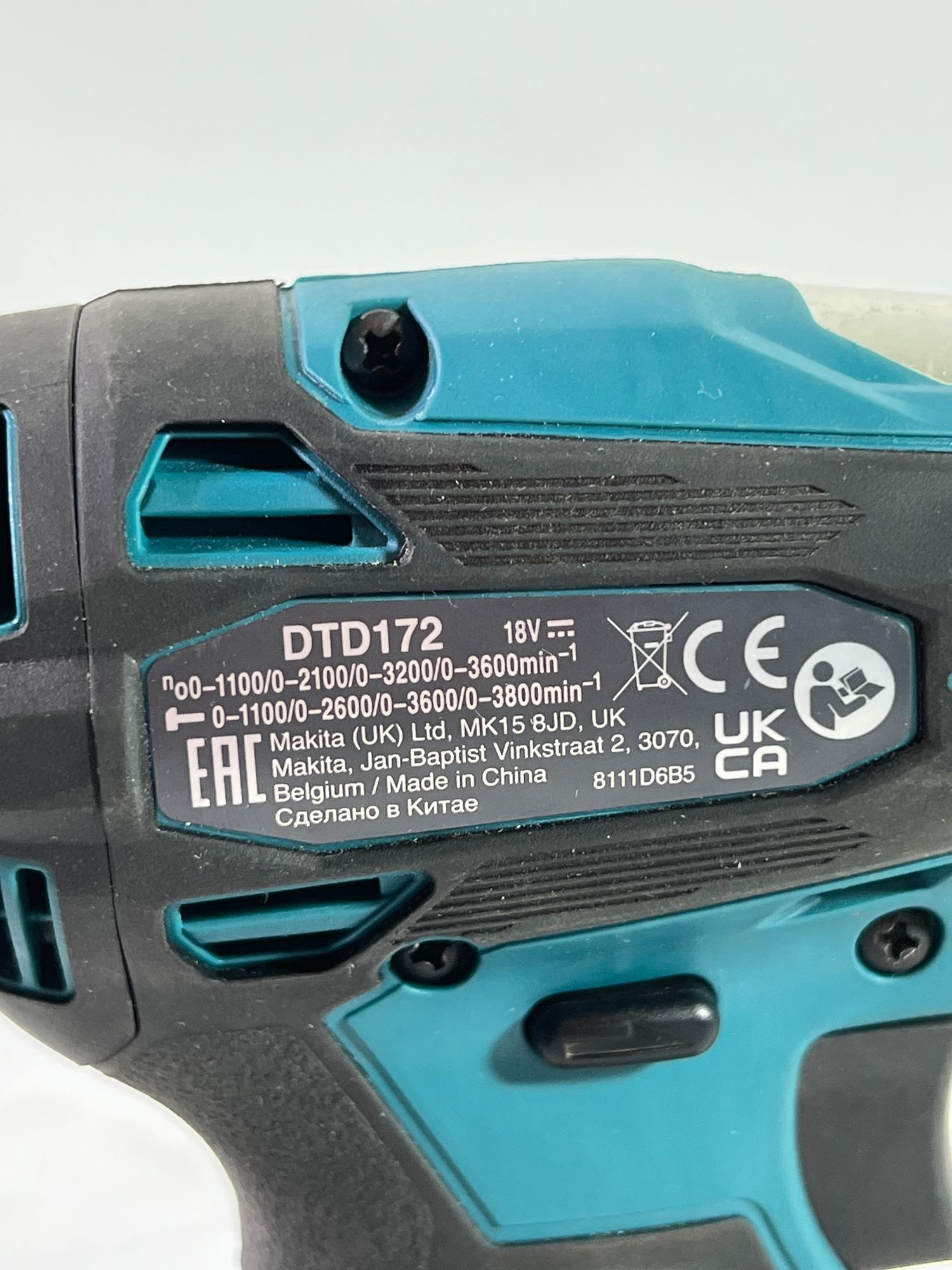 Makita DTD 172 Z Akku Schlagschrauber 18 V 180 Nm 1 4 Brushless Solo ohne Akku ohne Ladegeraet Reparaturgeraet 2 - toolbrothers