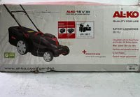 AL KO 38 1 Li Akku Rasenmaeher 18 V 38 cm Solo 113902 ohne Akku ohne Ladegeraet Beschaedigt 0 - toolbrothers