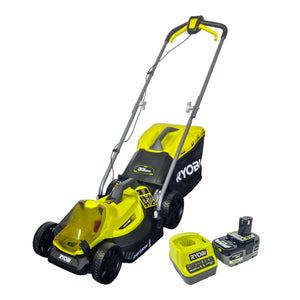 Ryobi RLM18X33B40 Akku Rasenmäher 18 V 33 cm ( 5133004306 ) + 1x Akku 4,0 Ah + Ladegerät