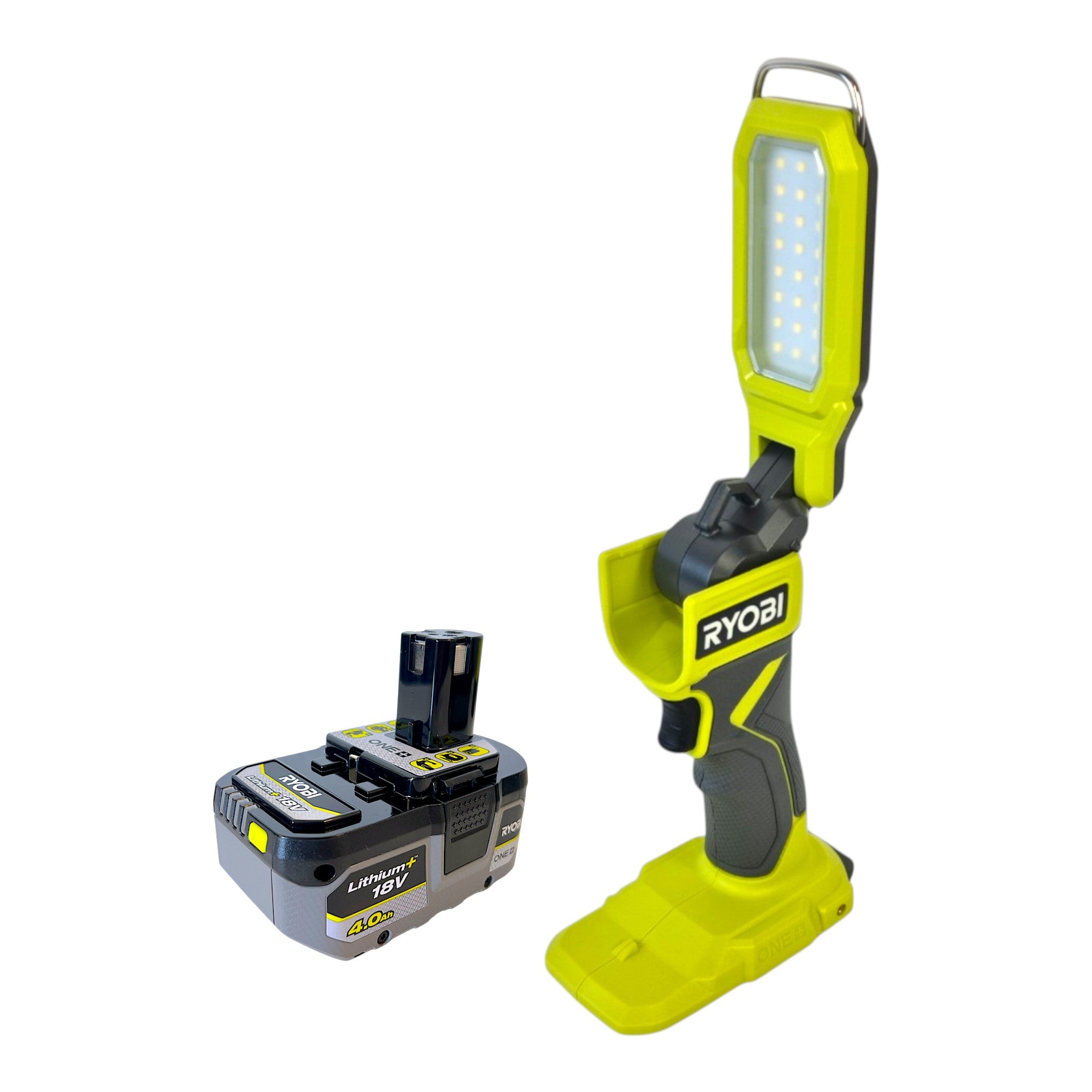 RYOBI RSL18 0 Akku Projektleuchte 18 V 800 Lumen 1x Akku 4 0 Ah ohne Ladegeraet 0 - toolbrothers