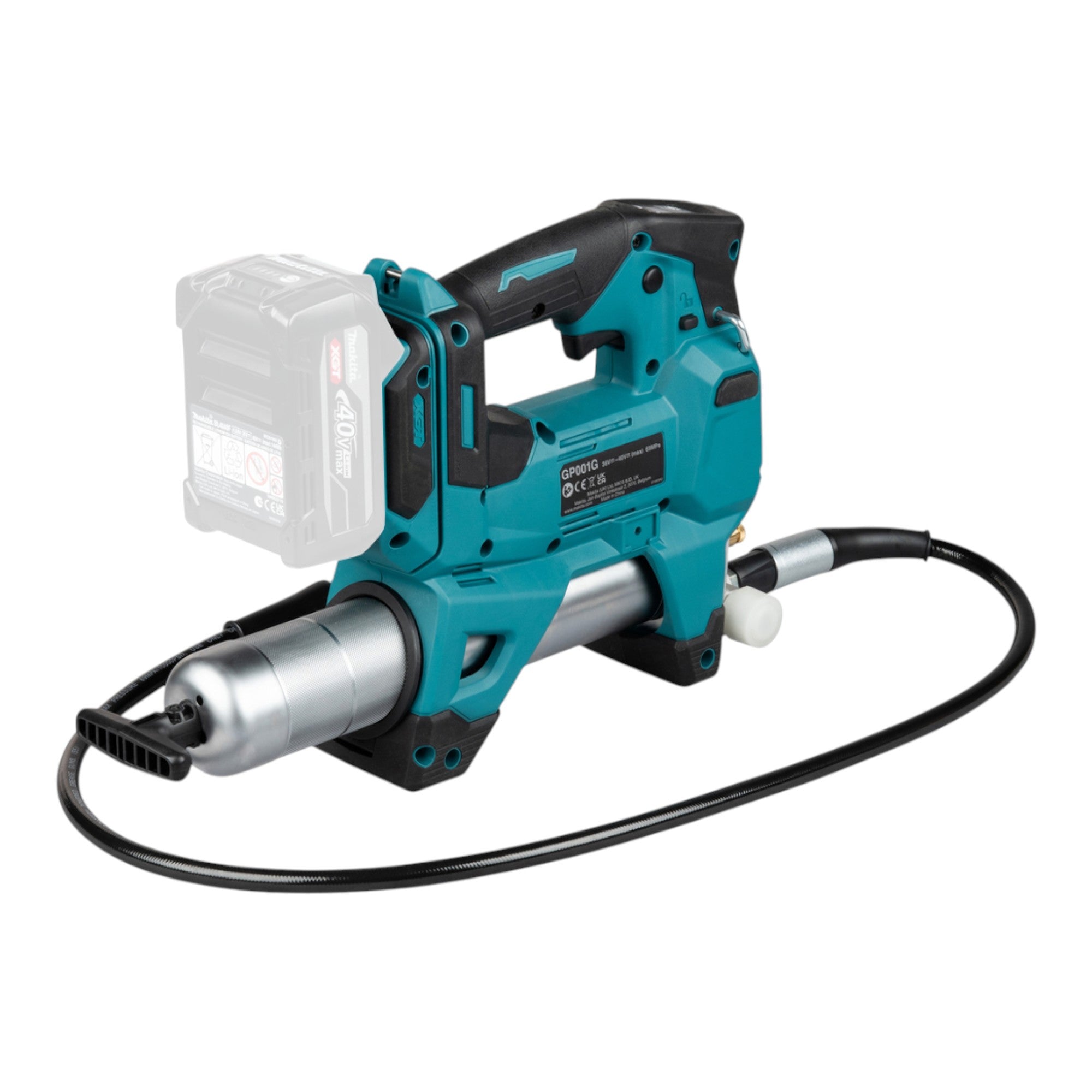 Makita GP 001 GT1 Akku Fettpresse 40 V max 690 bar Brushless 1x Akku 5 0 Ah ohne Ladegeraet 2 - toolbrothers