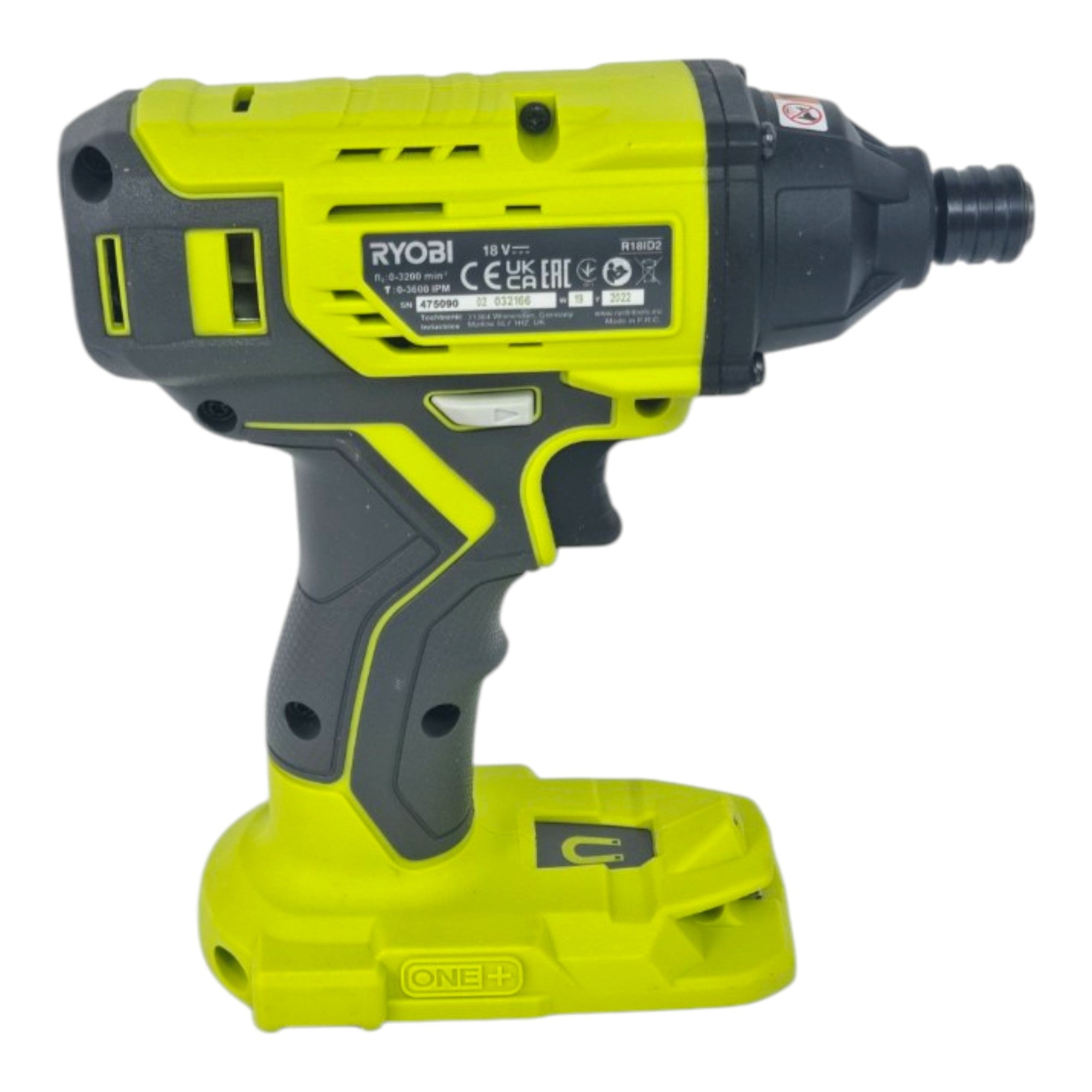 RYOBI R18ID2 0 Akku Schlagschrauber 18 V 200 Nm 1 4 Solo 5133004611 ohne Akku ohne Ladegeraet 3 - toolbrothers