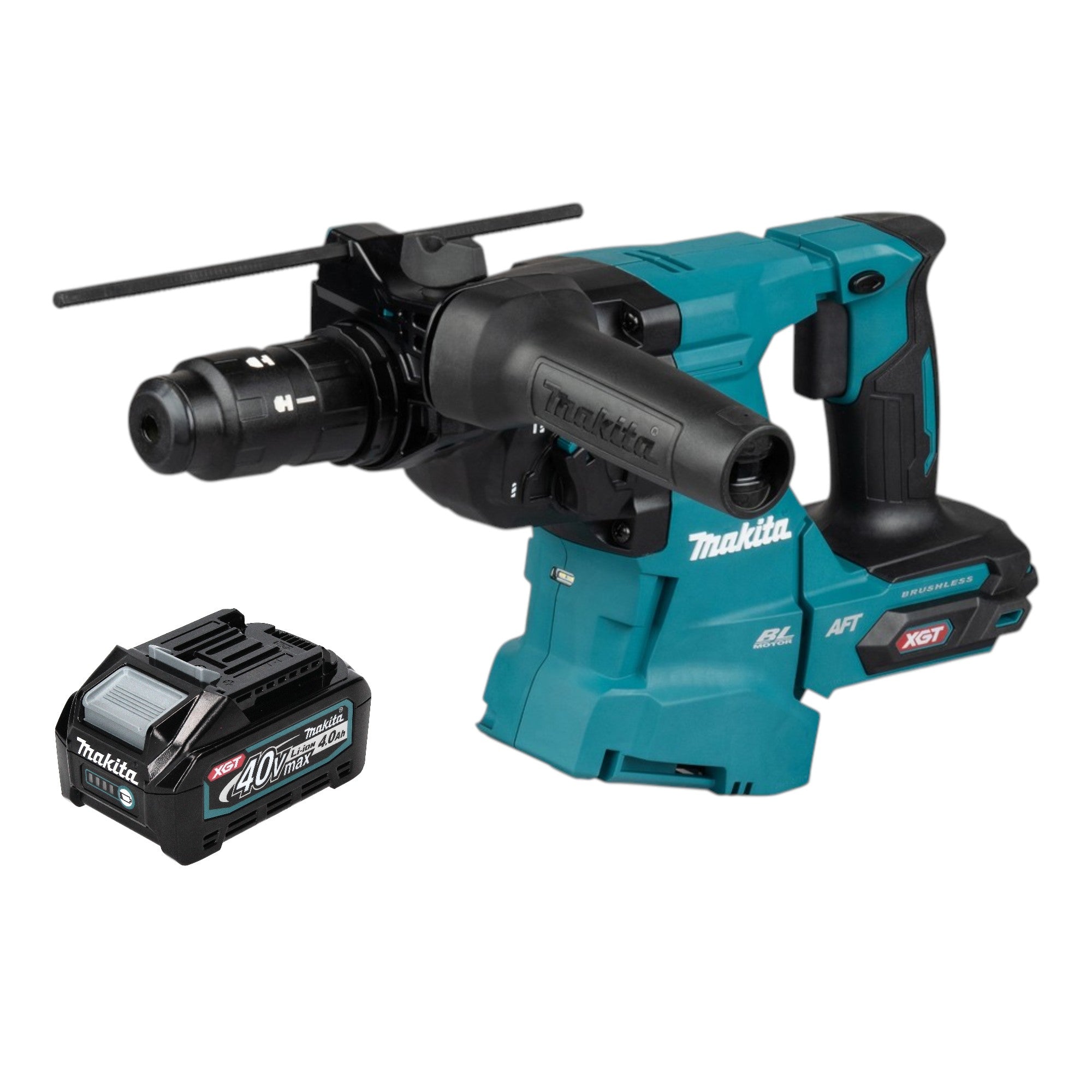 Makita HR 012 GM1 Akku Kombihammer 40 V max 3 3 J SDS plus Brushless 1x Akku 4 0 Ah ohne Ladegeraet 0 - toolbrothers