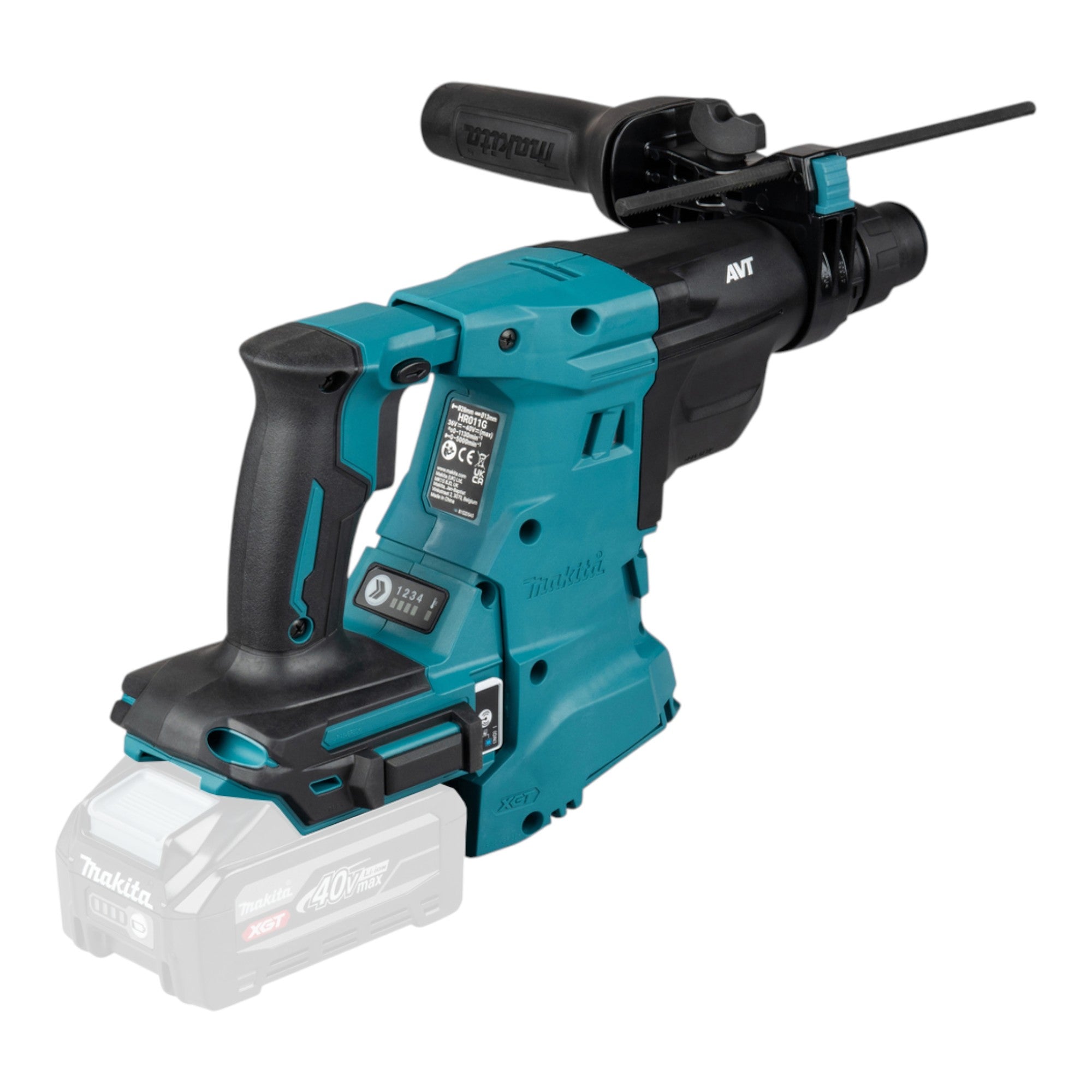 Makita HR 011 GZ01 Akku Kombihammer 40 V max 3 3 J SDS plus Brushless Makpac ohne Akku ohne Ladegeraet 3 - toolbrothers