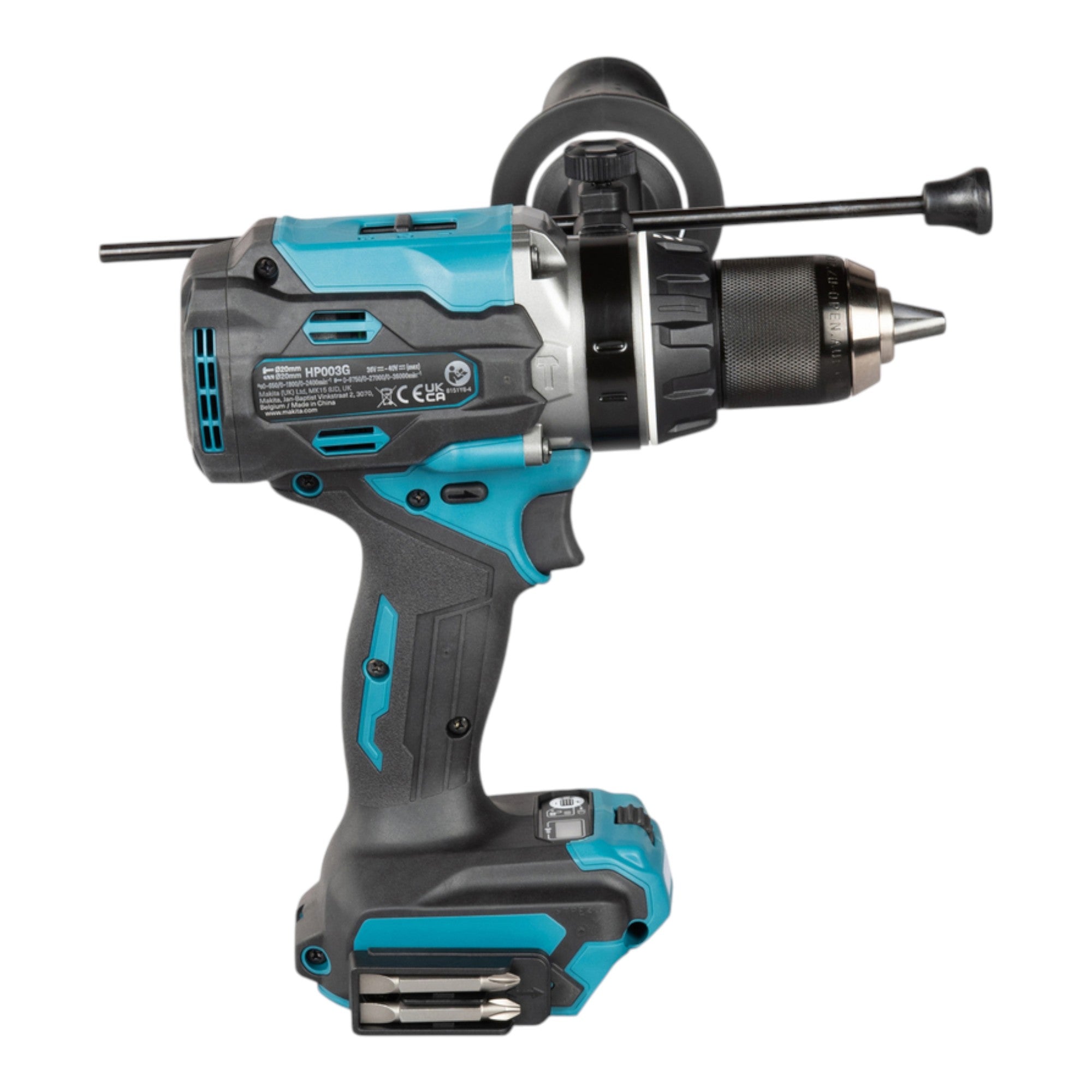 Makita HP 003 GM101 Akku Schlagbohrschrauber 40 V max 180 Nm Brushless 1x Akku 4 0 Ah Ladegeraet 4 - toolbrothers