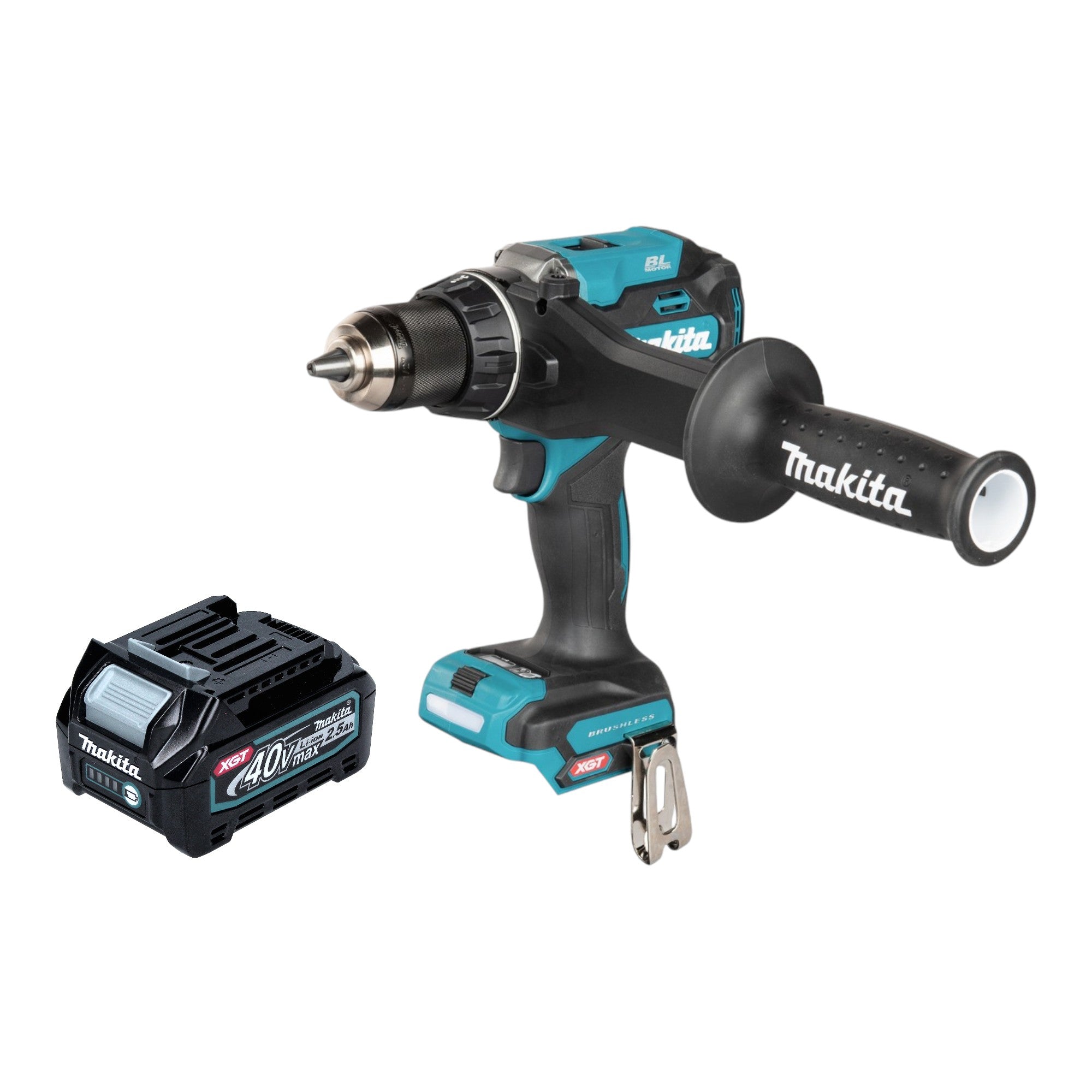 Makita DF 003 GD1 Akku Bohrschrauber 40 V max 180 Nm Brushless 1x Akku 2 5 Ah ohne Ladegeraet 0 - toolbrothers
