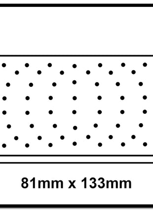 Mirka IRIDIUM Schleifstreifen Grip 81x133mm K40, 50 Stk. ( 246B105040 ) - Toolbrothers