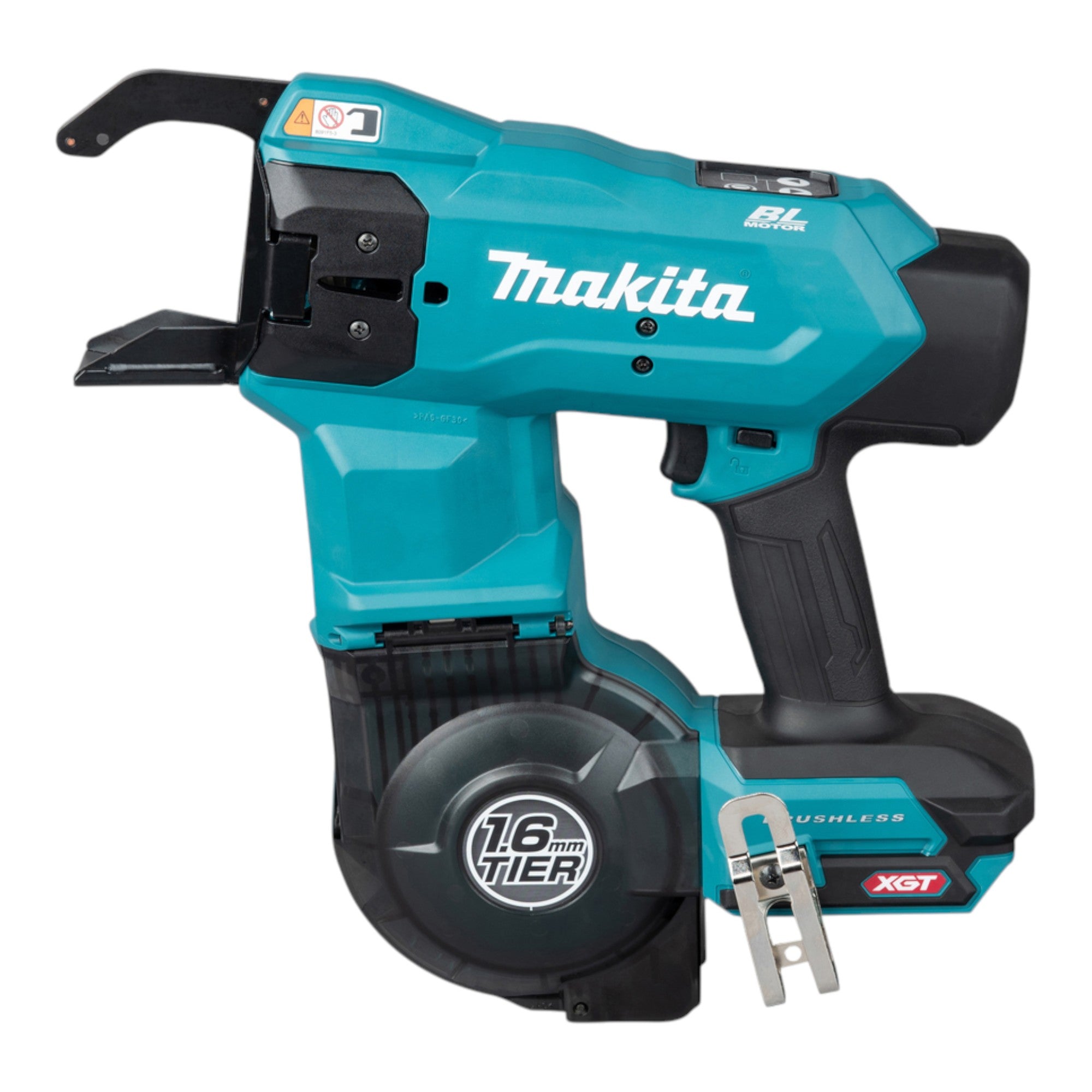 Makita TR 001 GE101 Akku Bewehrungsverbinder 40 V max 1 6 mm Brushless 1x Akku 8 0 Ah Ladegeraet Makpac 2 - toolbrothers