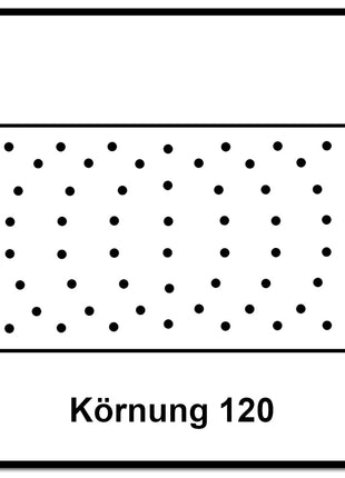 Mirka IRIDIUM Schleifstreifen Grip 81x133mm K120, 100 Stk. ( 246B109912 ) - Toolbrothers