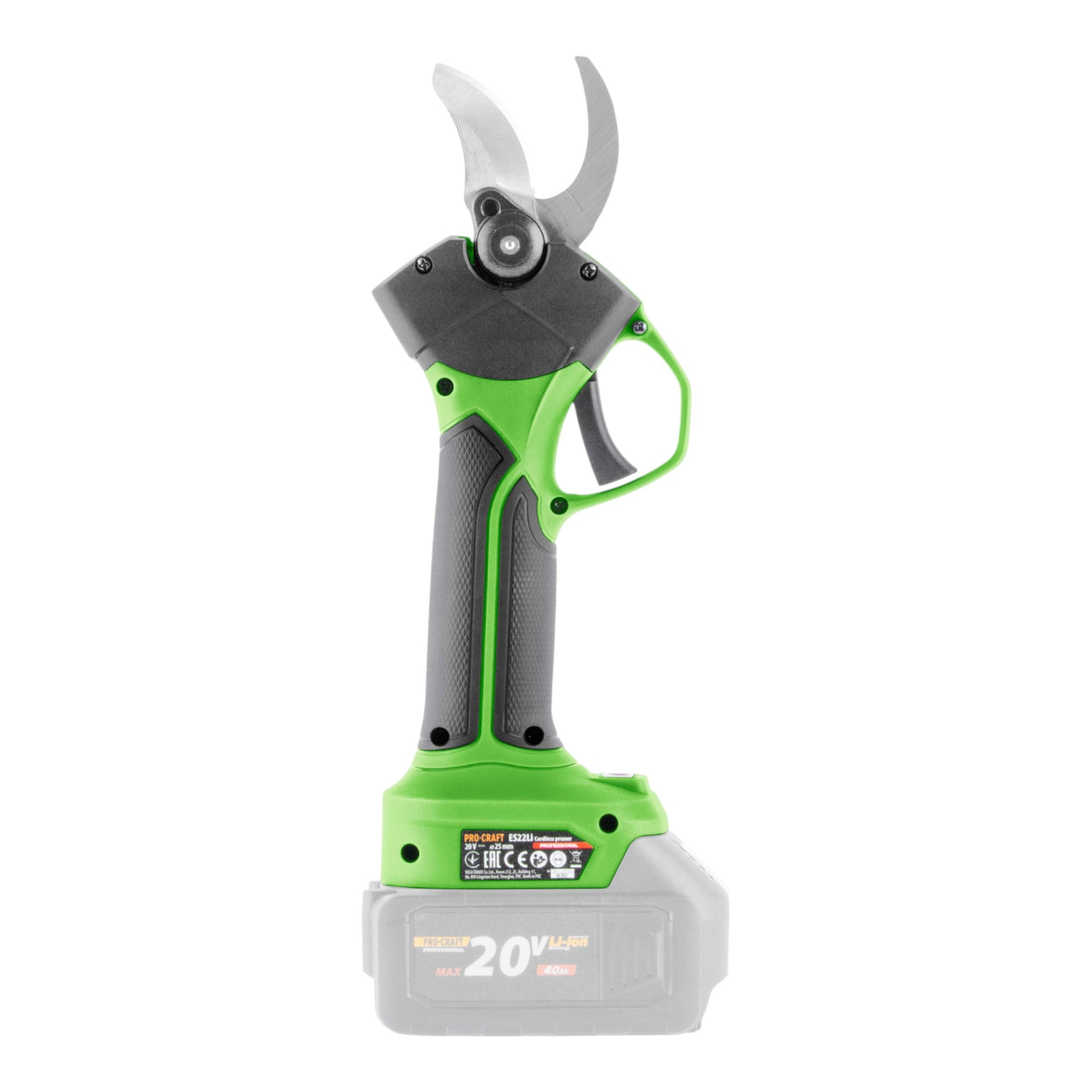 Procraft ES22Libb Akku Astschere 20 V 25 mm Brushless 1x Akku 2 0 Ah ohne Ladegeraet 3 - toolbrothers
