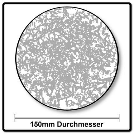 Mirka Mirlon Vlies Schleifscheiben Grip Grün 150mm GP P320 10Stk. ( 8062201032 ) - Toolbrothers