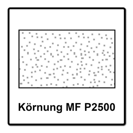 Mirka Mirlon Total Vlies Schleifstreifen 115x230mm MF P2500 25 Stk. ( 8111202596 ) - Toolbrothers