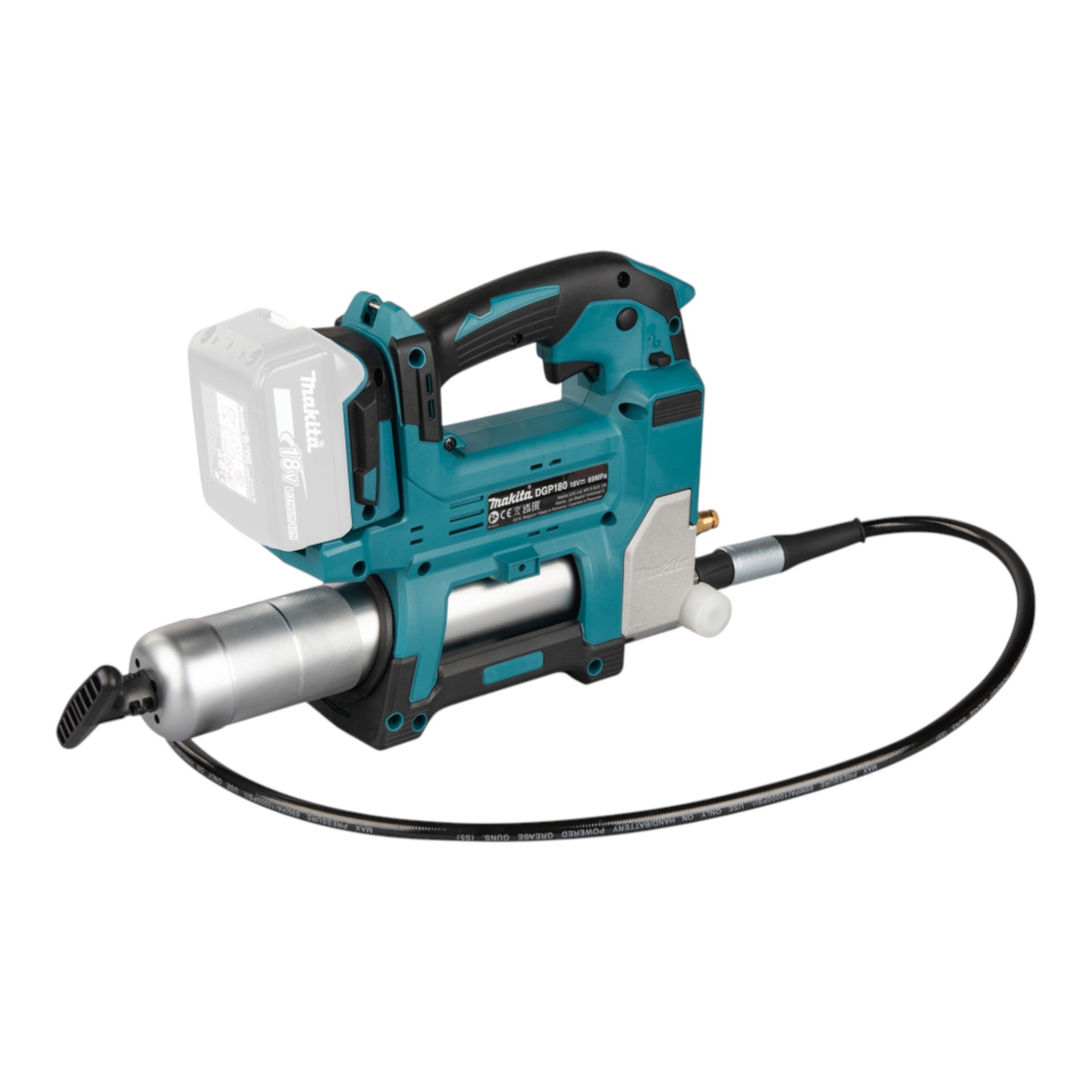Makita DGP 180 Z Akku Fettpresse 18 V 690 bar 1x Akku 9 0 Ah Ladegeraet 3 - toolbrothers