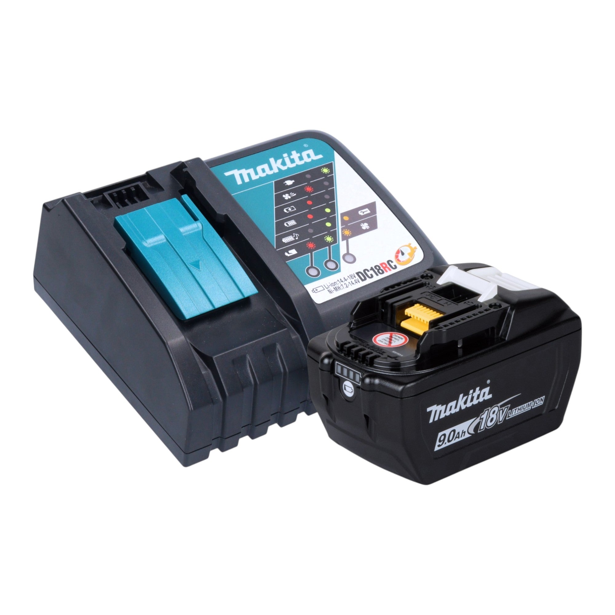Makita DKP 181 Z Akku Hobel 18 V 82 mm Brushless 1x Akku 9 0 Ah Ladegeraet Makpac 3 - toolbrothers